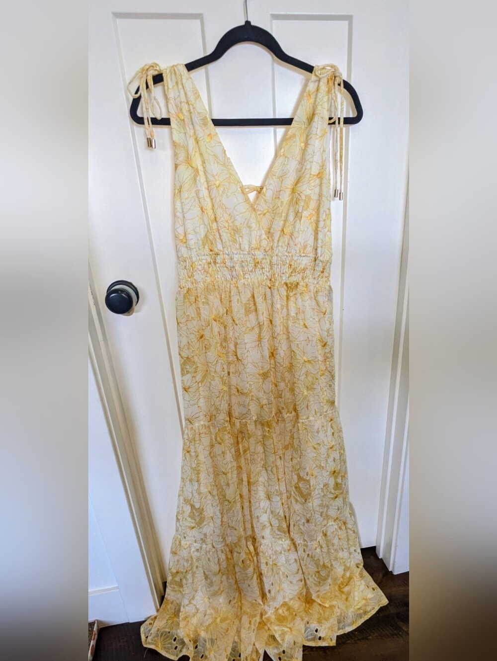 Size XL EUC FortunateOne Yellow Maxi